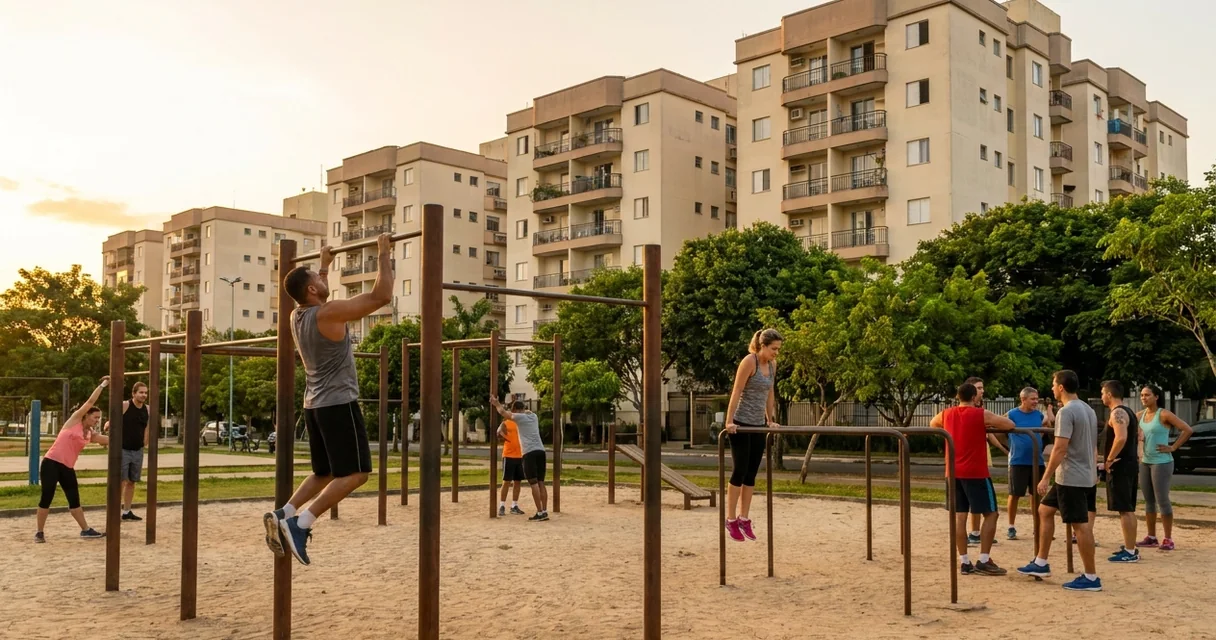 Praça de calistenia perto de mim: como achar de verdade